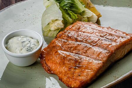 Стейк из семги