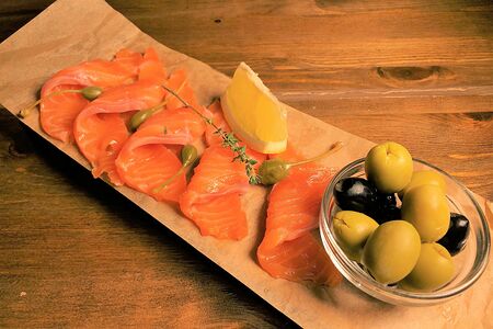 Слабосолёный атлантический лосось