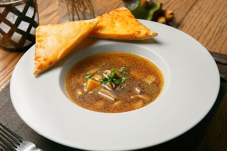 Суп из белых грибов