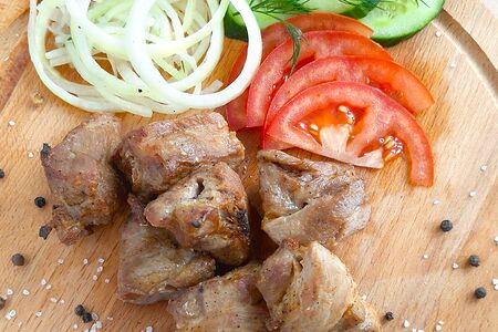 Шашлык из свиной шеи
