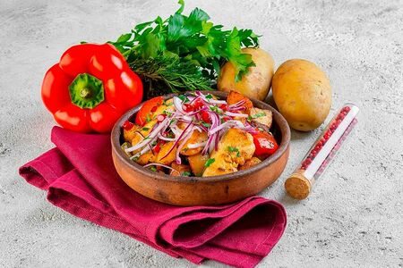 Оджахури из куриной грудки