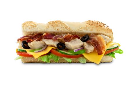 Сэндвич Курица и Бекон Мелт