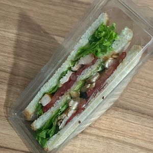 Сэндвич с семгой 