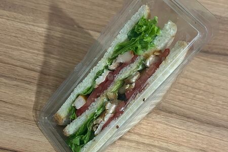 Сэндвич с семгой 