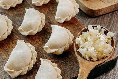 Вареники с квашеной капустой