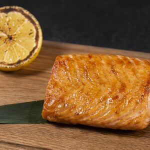 Стейк из лосося