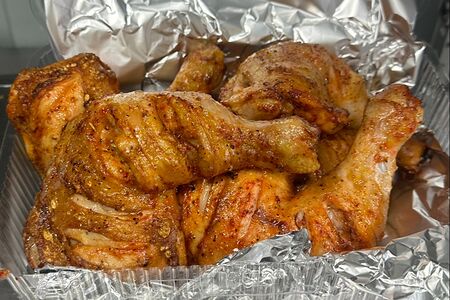 Окорочка, запечённые с чесночком