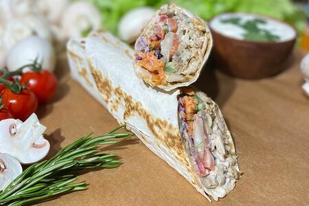 Шаверма грибная