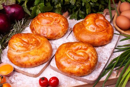 Вертута лук-яйцо