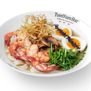 Рамэн с креветками