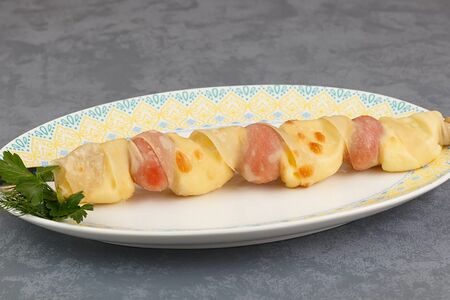 Сыр на мангале