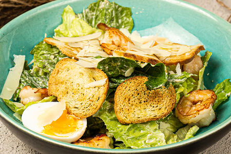 Цезарь с креветками