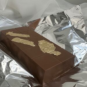 Дубайский шоколад c сусальным золотом