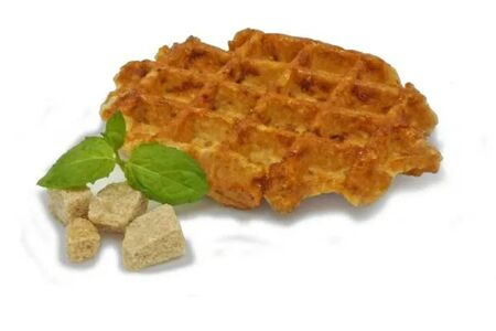 Вафля Бельгийская с карамелью 
