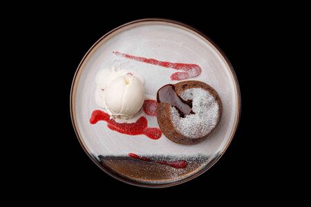 Шоколадный фондан