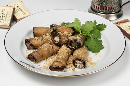 Вертки из баклажан