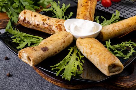 Фаршированные блины