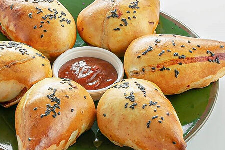 Самса с мясом