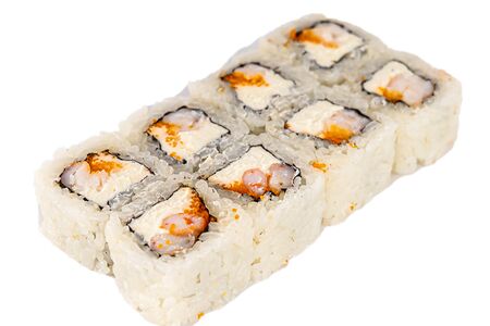 Креветка с икрой