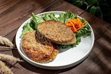 Печеные оладьи из печени