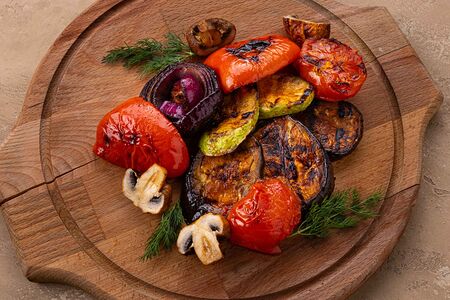 Овощи на мангале