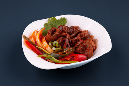 Хе из куриных сердечек