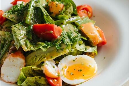 Салат Omela с крабом