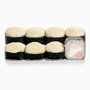 Запеченный ролл с креветкой