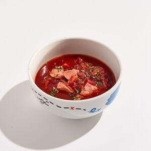 Борщ с курицей 