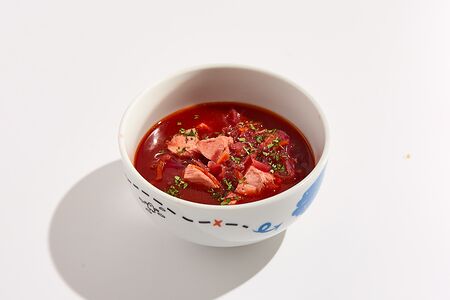 Борщ с курицей 