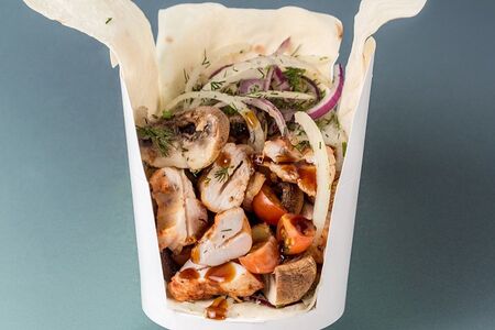 Кебаб box с курицей