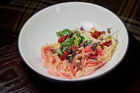 Паста с креветками