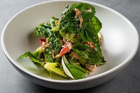 Салат с камчатским крабом