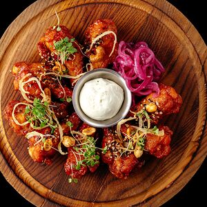 Крылья в кимчи глазури 