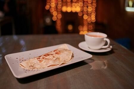 Кесадилья с курицей