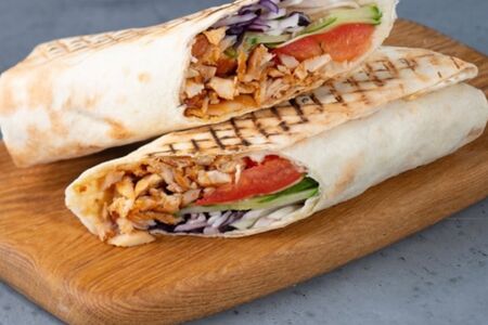 Шаурма с курицей маленькая