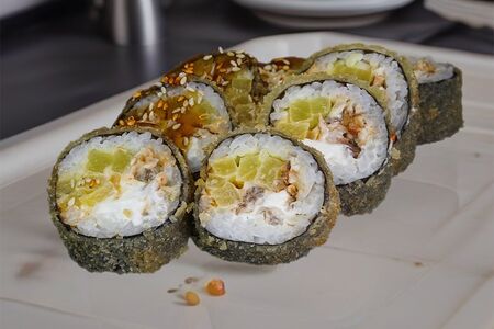 Ролл Темпура с угрем