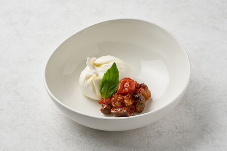 Буррата с Капонатой