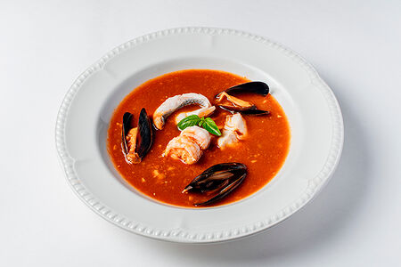 Суп с морепродуктами