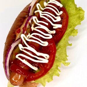 Хот-дог Овощной