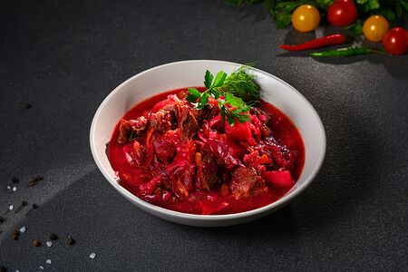 Борщ с говядиной