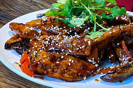 Хрустящие баклажаны