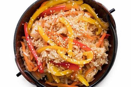 Тяхан с овощами