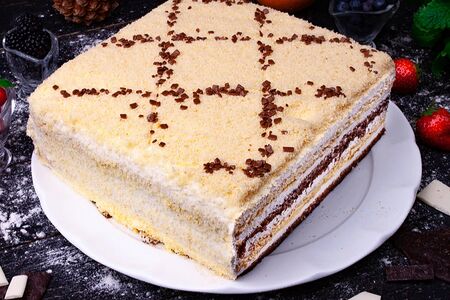 Торт Сметанник