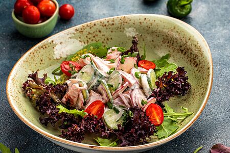 Салат Овощной с сюзьмой  