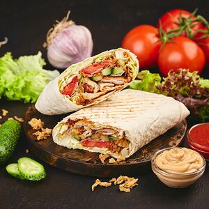 Шаурма с курицей тейсти гриль