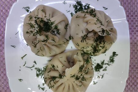 Хинкали с говядиной