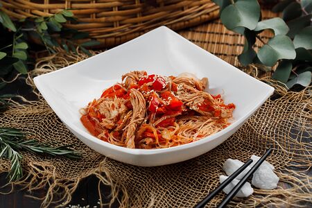 Фунчоза с морепродуктами