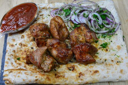 Шашлык из свиной шейки 