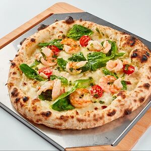 Креветки-шпинат